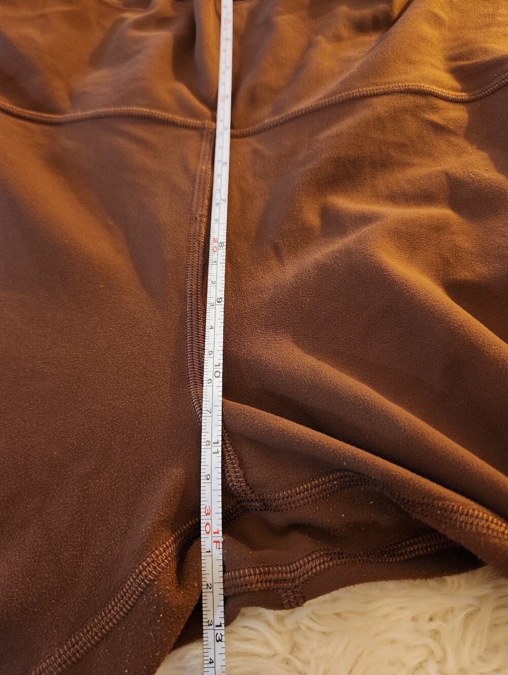 Lululemon Size 18 Plus Size Brown Leggings - Picture 4 of 11